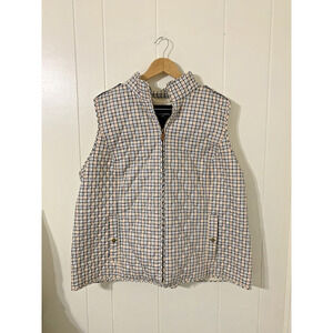 Talbots Women’s Size 2X Quilted Puffer Polyester With Vest Full Zip Heritage